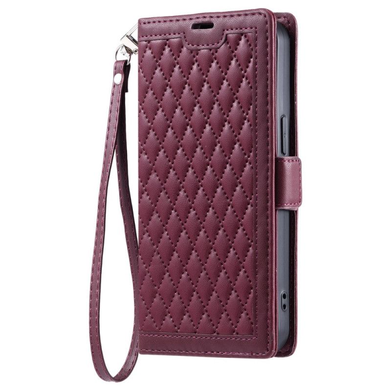 Flip Cover Til Samsung Galaxy S26 Plus Quiltet Vintage Design