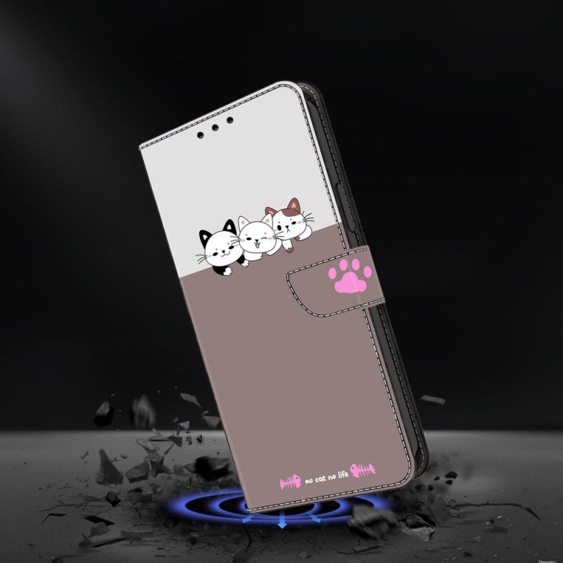 Læder Cover Samsung Galaxy S26 Plus Telefon Etui Grafik Katte