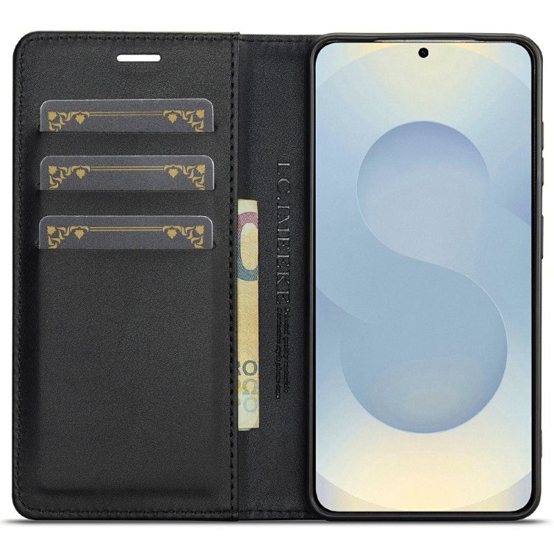 Læder Cover Samsung Galaxy S26 Plus Telefon Etui Kulfiber