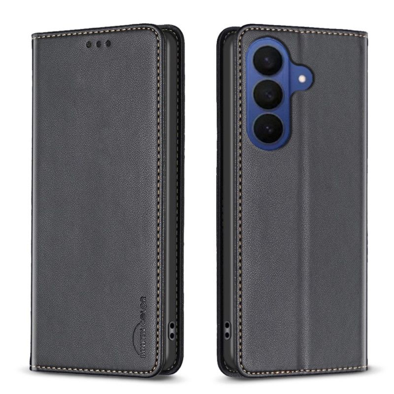 Læder Cover Samsung Galaxy S26 Plus Telefon Etui Kunstlæder Binfen Farve