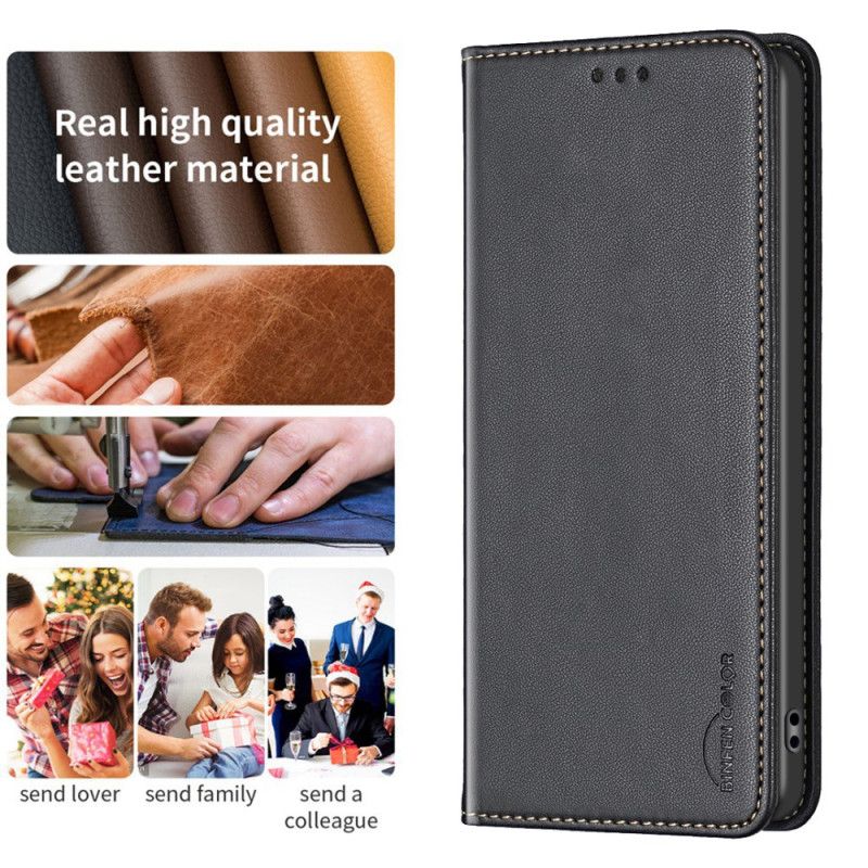 Læder Cover Samsung Galaxy S26 Plus Telefon Etui Kunstlæder Binfen Farve