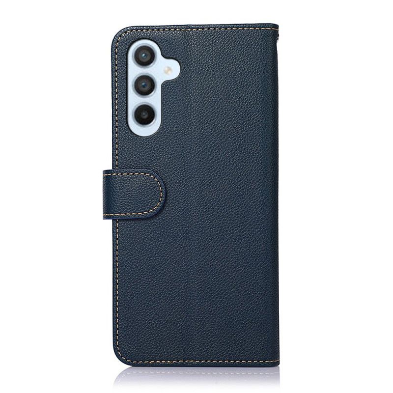Læder Cover Samsung Galaxy S26 Plus Telefon Etui Tofarvet Khazneh