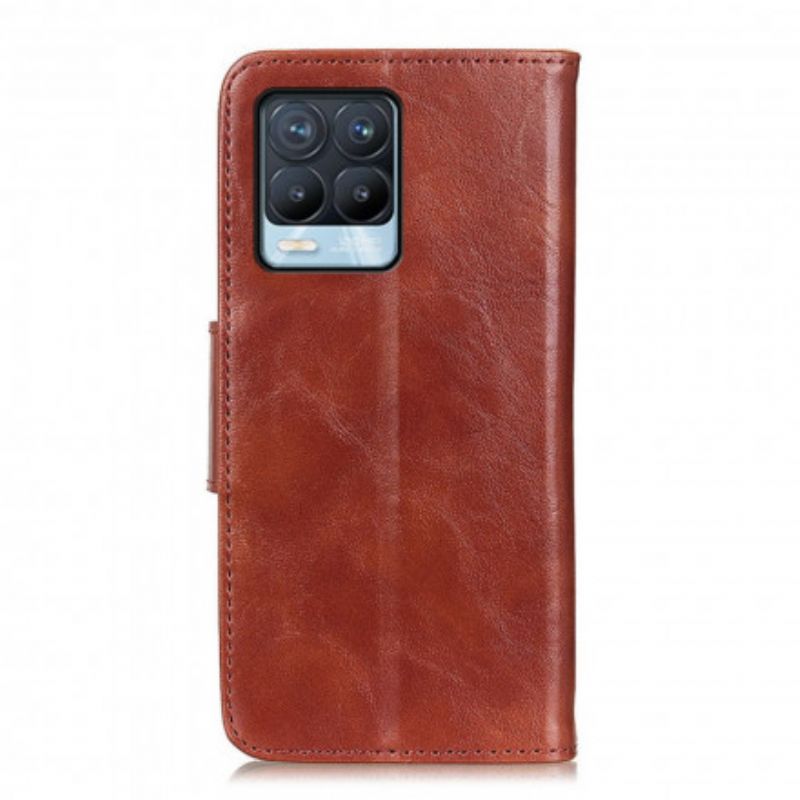 Læder Cover Realme 8 / 8 Pro Retro Split Læder