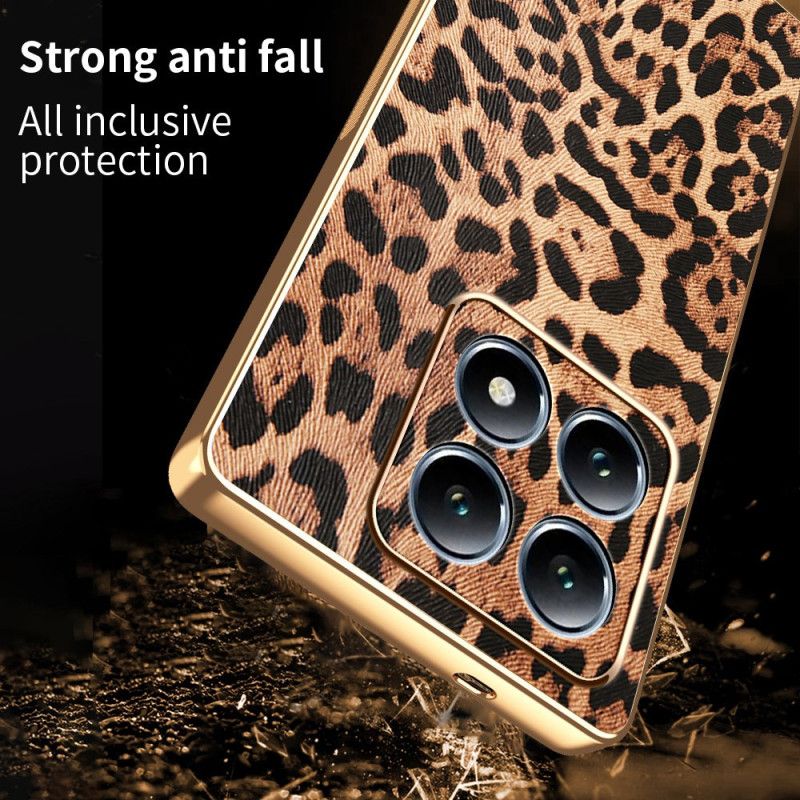 Cover Xiaomi 15t Leopardmønster