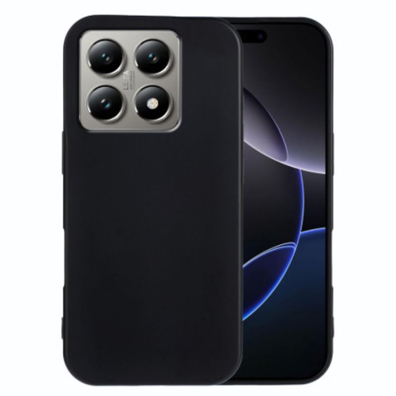 Cover Xiaomi 15t Sort Silikone