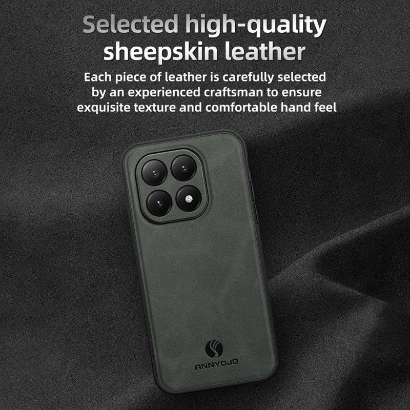 Cover Xiaomi 15t Telefon Etui Lædereffekt Pinwuyo