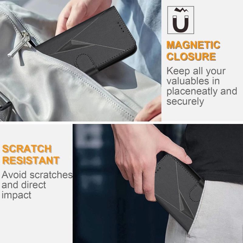 Flip Cover Til Xiaomi 15t Kunstnerisk Mønster