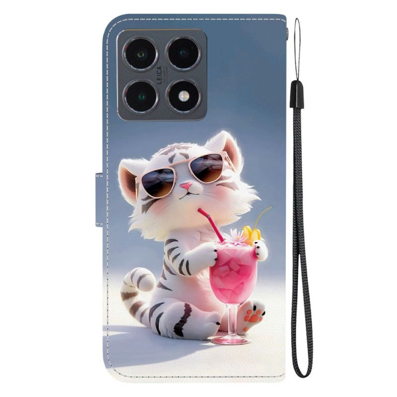 Flip Cover Xiaomi 15t Lille Tiger