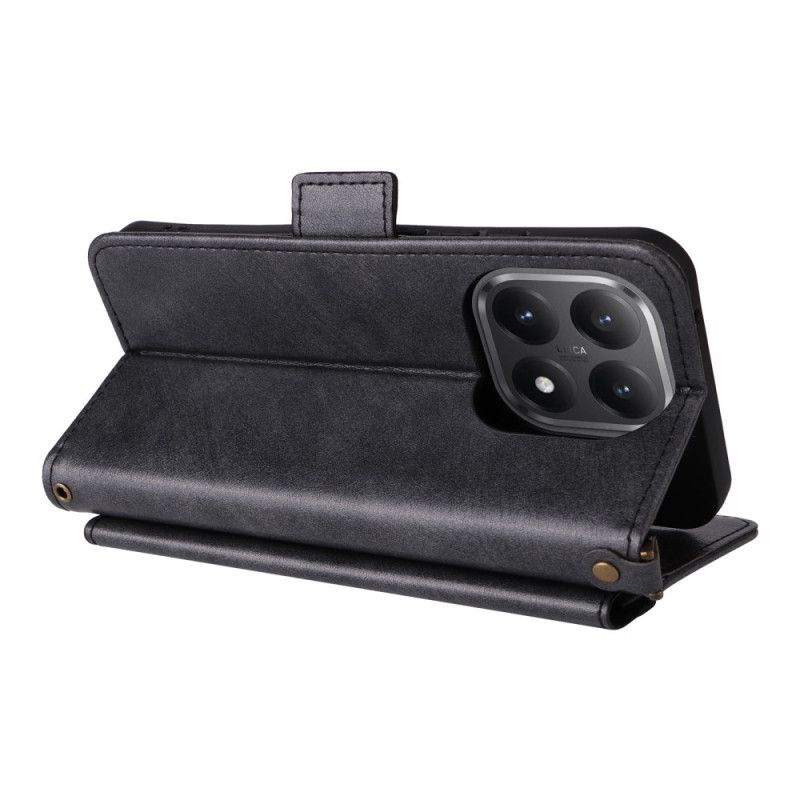 Flip Cover Xiaomi 15t Vintage Med Skulderrem