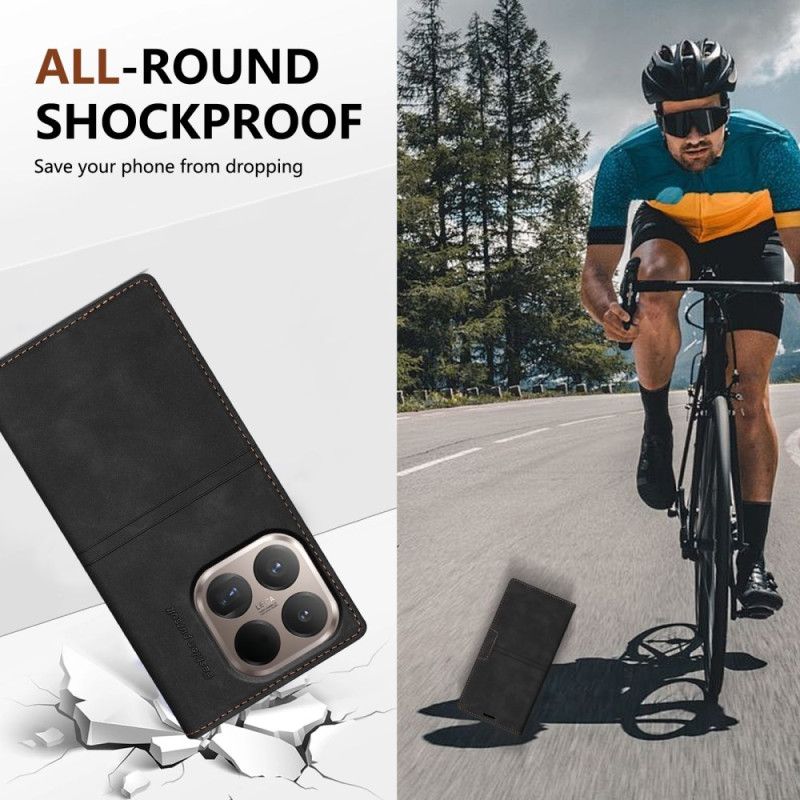 Læder Cover Xiaomi 15t Telefon Etui Kant