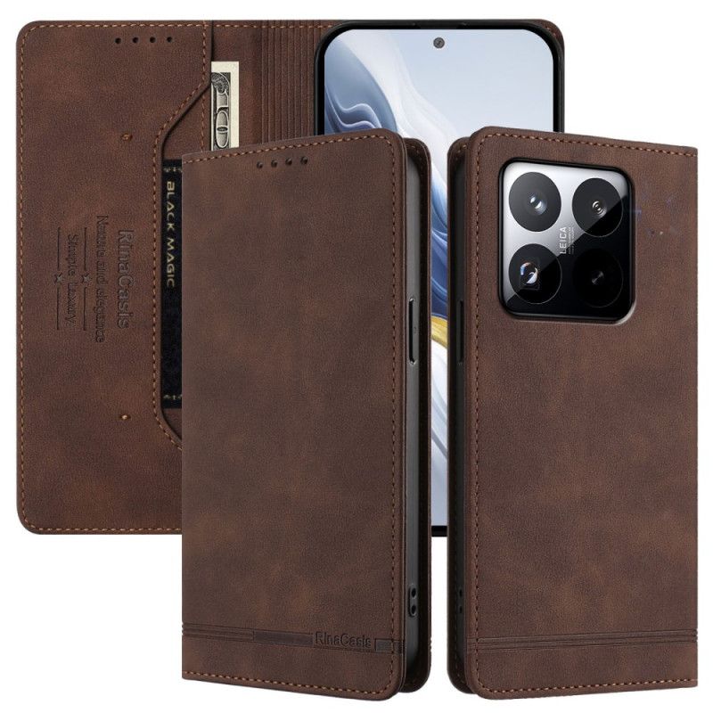 Læder Cover Xiaomi 15t Telefon Etui Premium Design