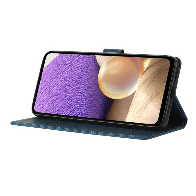 Læder Cover Xiaomi 15t Trekantet Mønster