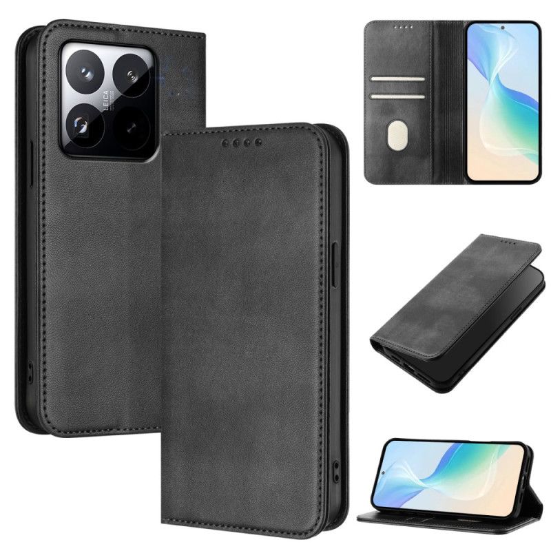 Læder Cover Xiaomi 15t Vintage Pung