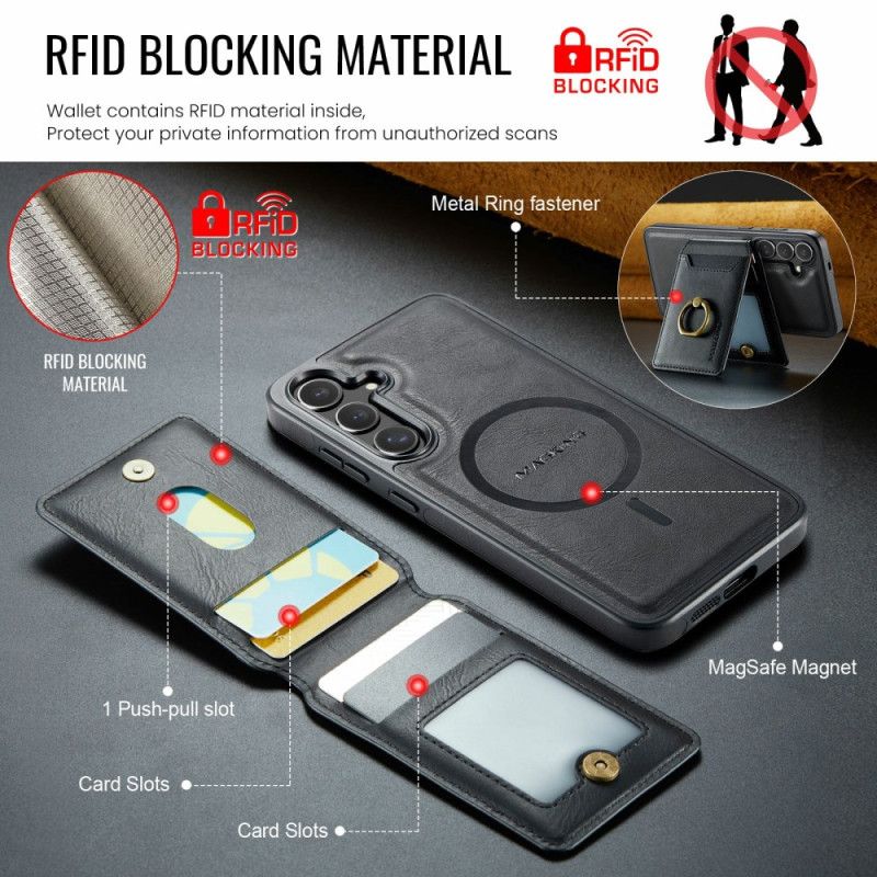 Cover Samsung Galaxy S25 Fe Aftagelig Magnetisk Kortholder