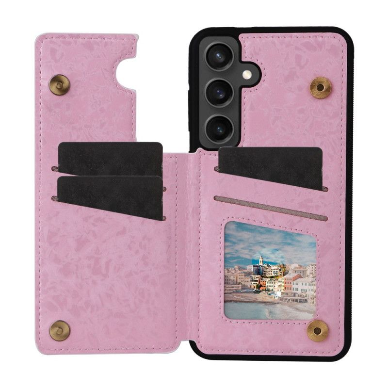 Cover Samsung Galaxy S25 Fe Blomsterkortholder