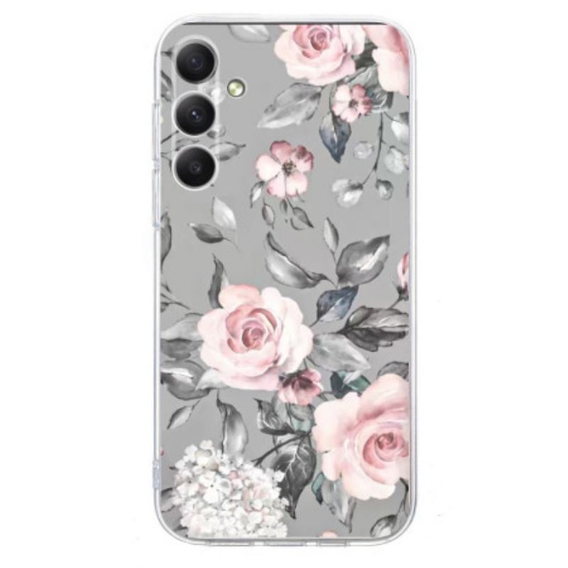 Cover Samsung Galaxy S25 Fe Blomstermønster