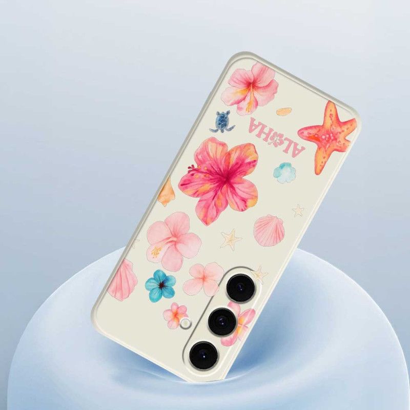 Cover Samsung Galaxy S25 Fe Blomstersilikone
