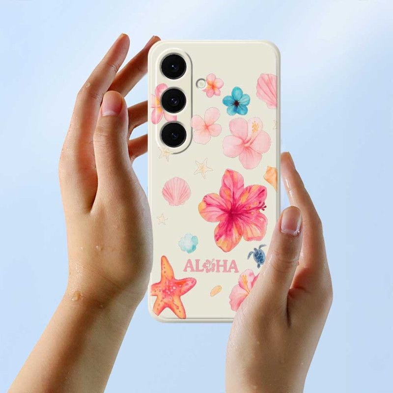 Cover Samsung Galaxy S25 Fe Blomstersilikone