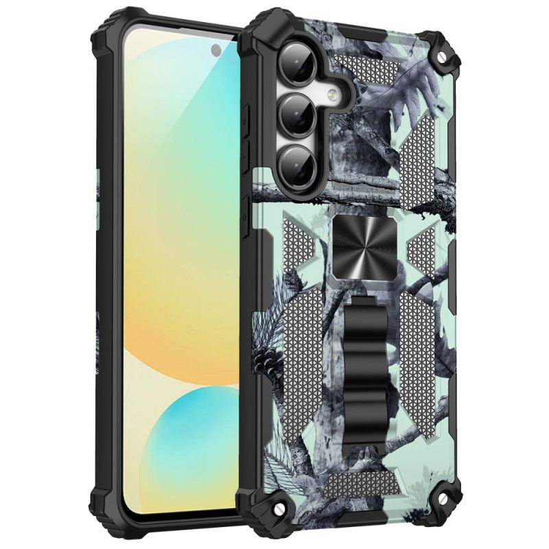 Cover Samsung Galaxy S25 Fe Camouflagedesign Med Stativ