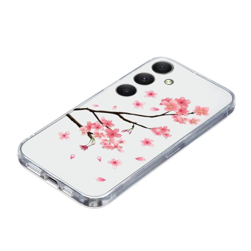 Cover Samsung Galaxy S25 Fe Telefon Etui Blommeblomster