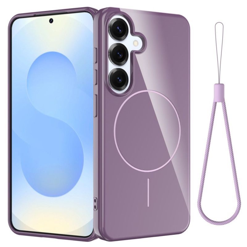 Cover Samsung Galaxy S25 Fe Telefon Etui Kompatibel Med Magsafe Med Håndledsrem