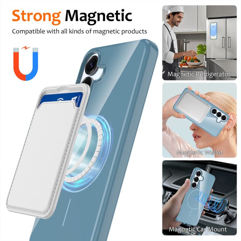 Cover Samsung Galaxy S25 Fe Telefon Etui Kompatibel Med Magsafe Med Håndledsrem