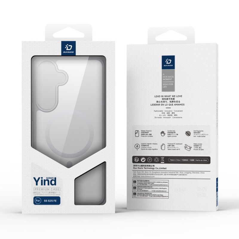 Cover Samsung Galaxy S25 Fe Telefon Etui Matteret Hybrid