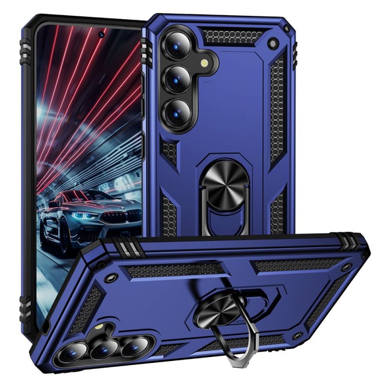 Cover Samsung Galaxy S25 Fe Telefon Etui Robust Med Roterende Ringholder