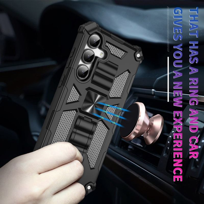 Cover Samsung Galaxy S25 Fe Telefon Etui Stødsikker Beskyttelse Med Indbygget Stativ