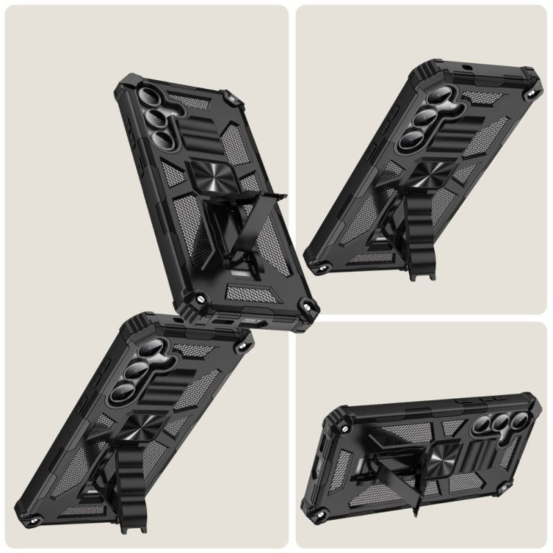 Cover Samsung Galaxy S25 Fe Telefon Etui Stødsikker Beskyttelse Med Indbygget Stativ