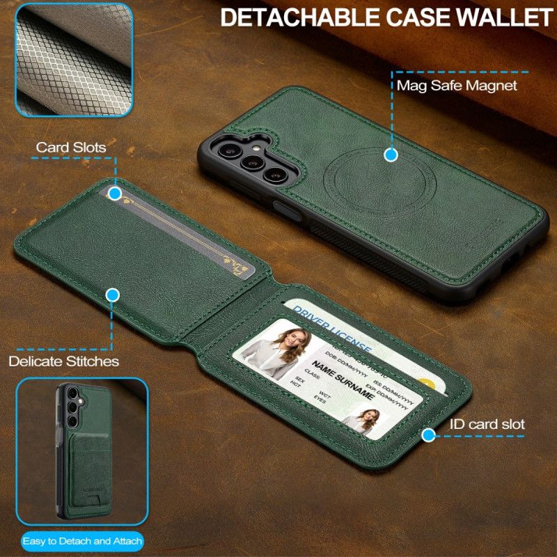 Cover Til Samsung Galaxy S25 Fe Aftagelig Magnetisk Kortholder