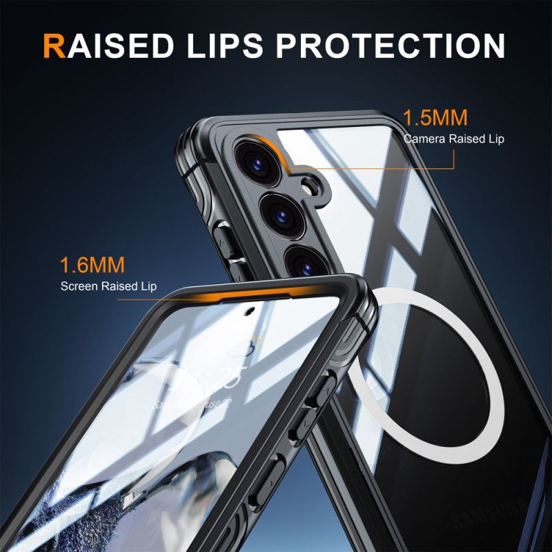 Cover Til Samsung Galaxy S25 Fe Magnetisk Med Skærmbeskytter