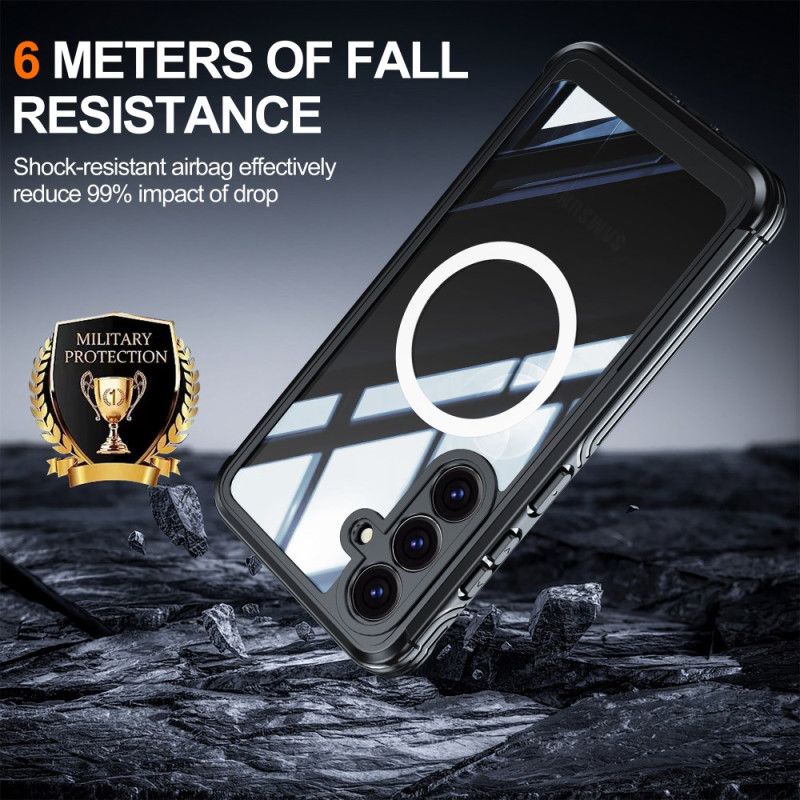 Cover Til Samsung Galaxy S25 Fe Magnetisk Med Skærmbeskytter