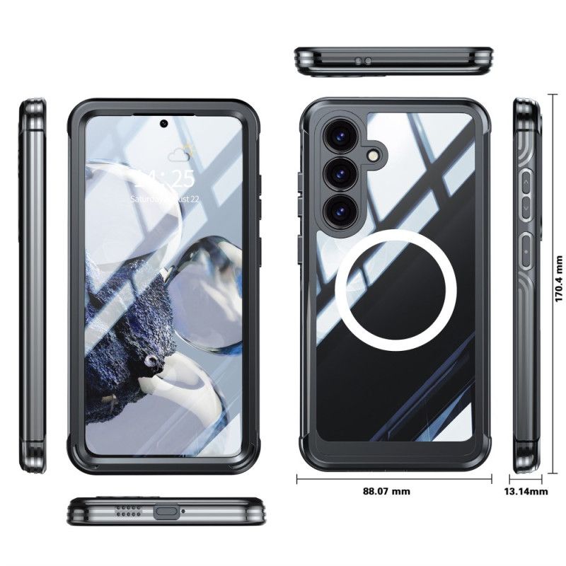 Cover Til Samsung Galaxy S25 Fe Magnetisk Med Skærmbeskytter