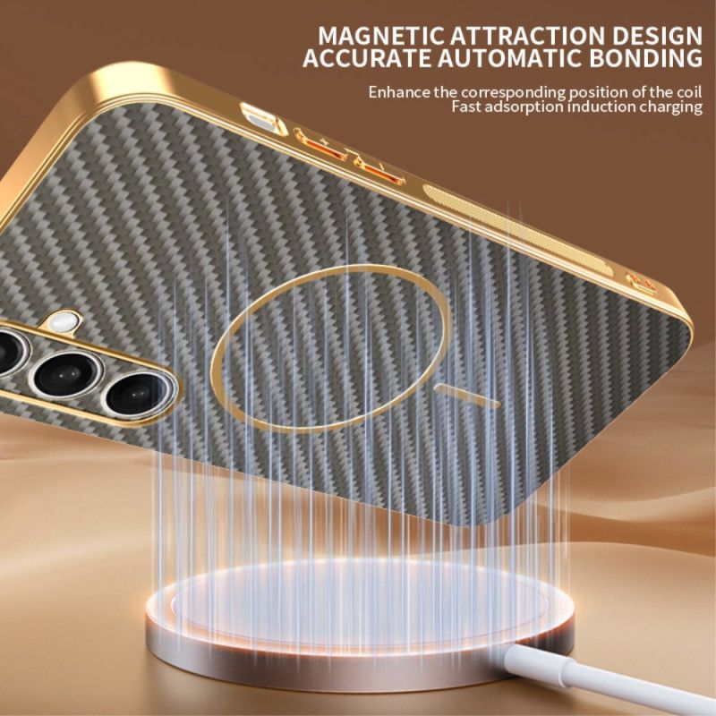 Cover Til Samsung Galaxy S25 Fe Magsafe Kulfiberdesign