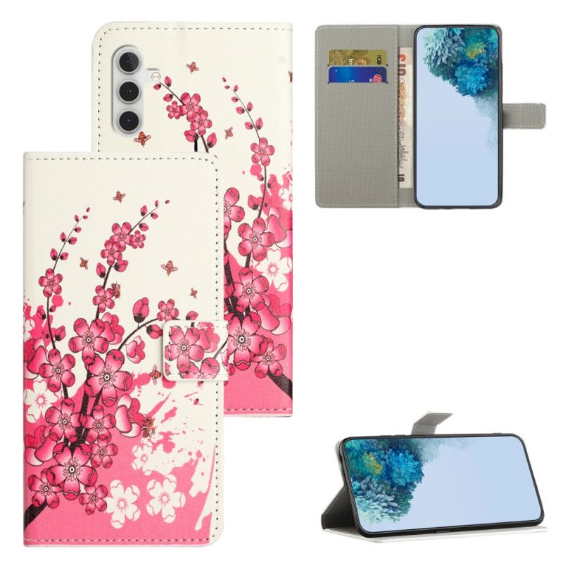 Flip Cover Samsung Galaxy S25 Fe Blommeblomster