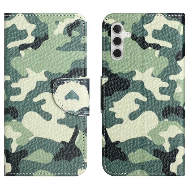 Flip Cover Samsung Galaxy S25 Fe Camouflagemønster