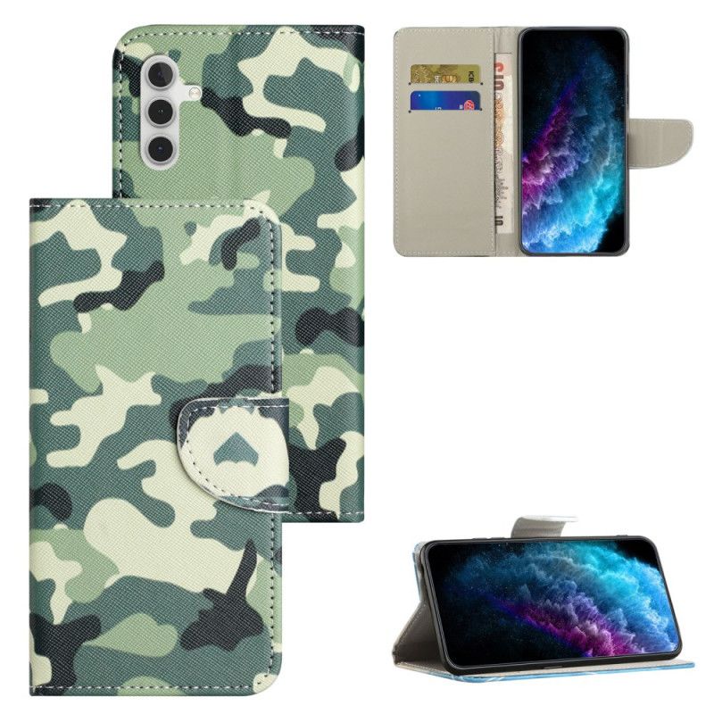 Flip Cover Samsung Galaxy S25 Fe Camouflagemønster
