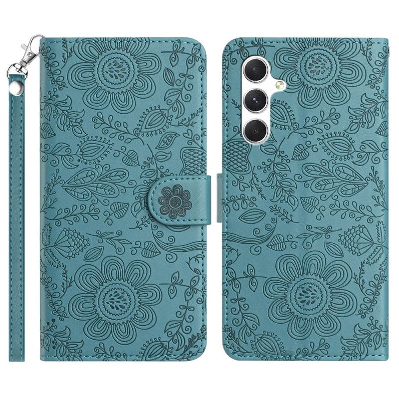 Flip Cover Samsung Galaxy S25 Fe Floralie Med Rem