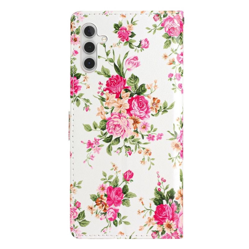 Flip Cover Samsung Galaxy S25 Fe Frihedsblomster