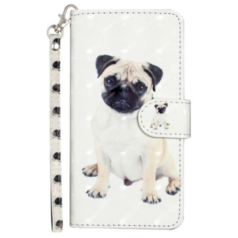 Flip Cover Samsung Galaxy S25 Fe Hund Med Snor