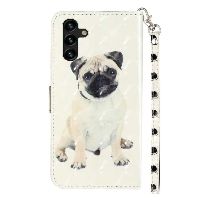 Flip Cover Samsung Galaxy S25 Fe Hund Med Snor