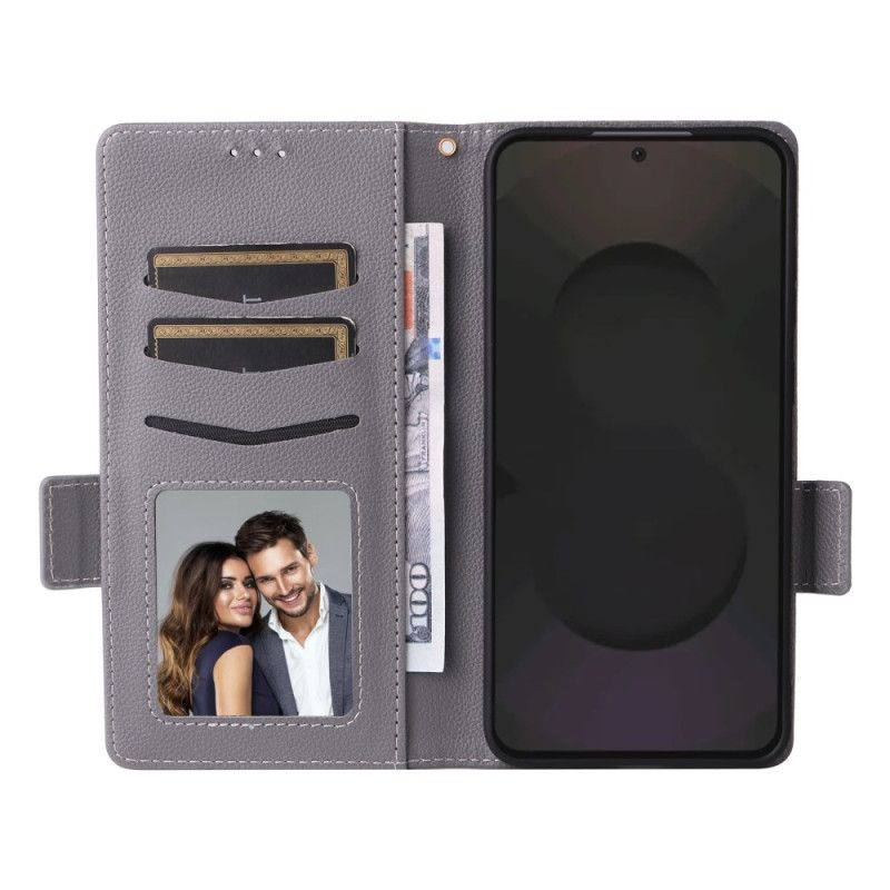 Flip Cover Samsung Galaxy S25 Fe Klassisk Pung Med Rem