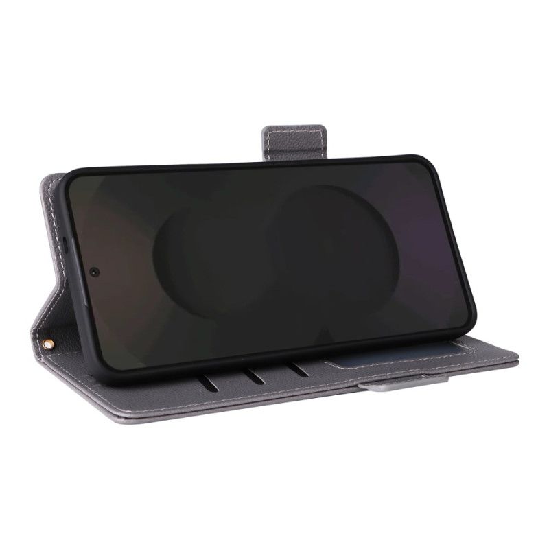 Flip Cover Samsung Galaxy S25 Fe Klassisk Pung Med Rem