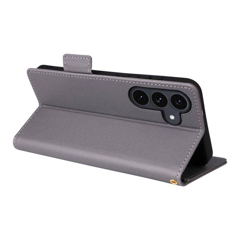 Flip Cover Samsung Galaxy S25 Fe Klassisk Pung Med Rem