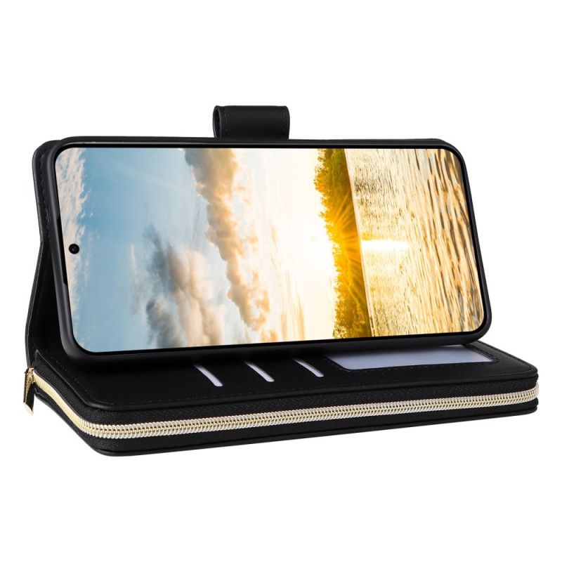 Flip Cover Samsung Galaxy S25 Fe Kunstlæder Med Rem