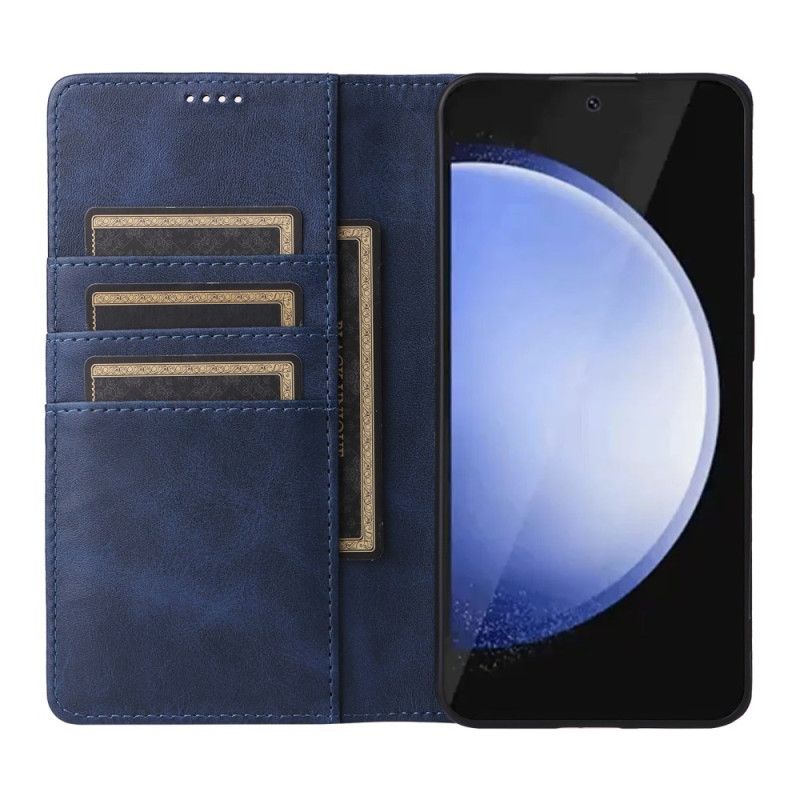 Flip Cover Samsung Galaxy S25 Fe Lædereffekt