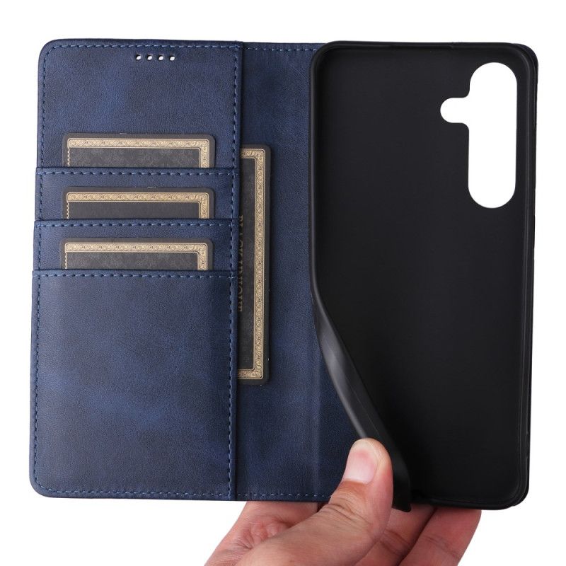 Flip Cover Samsung Galaxy S25 Fe Lædereffekt