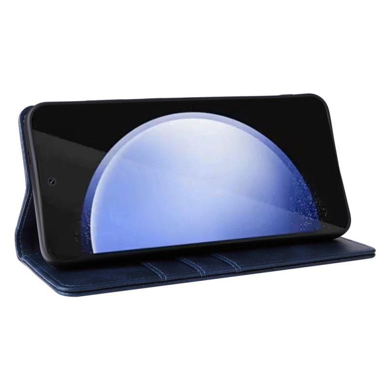 Flip Cover Samsung Galaxy S25 Fe Lædereffekt