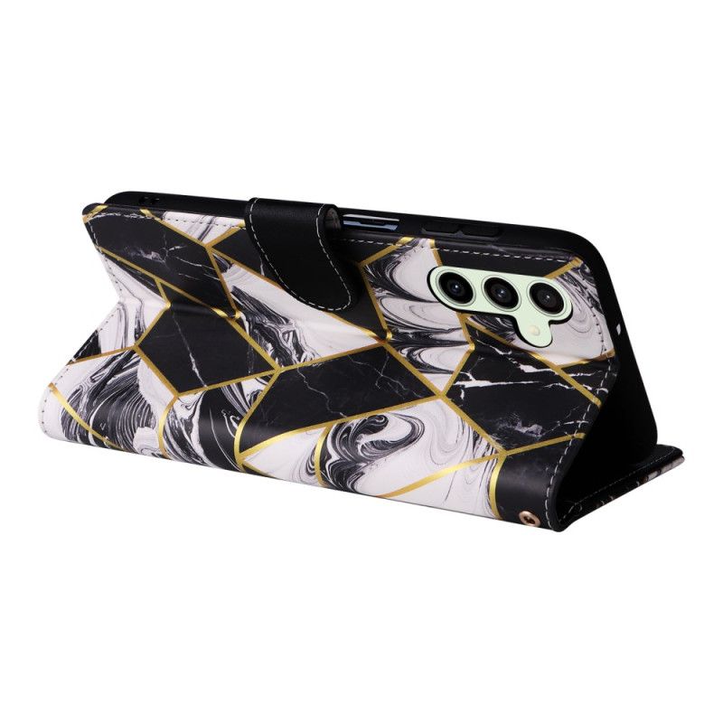 Flip Cover Samsung Galaxy S25 Fe Marmorstil